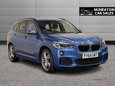 Used BMW X1 M Sport 190 HP (139 kW) 2019 Blue SUV