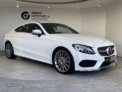 White Used 2016 Mercedes C250 AMG line Coupe | £14,950 (A bit pricey)