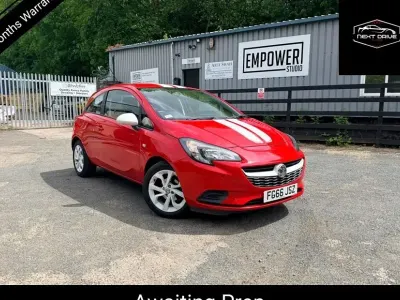 Used Vauxhall Corsa 75 HP (55 kW) 2016 Red Hatchback