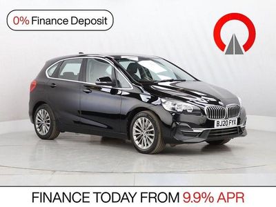 Used BMW 225 Active Tourer Luxury Line 224 HP (164 kW) 2020 Black MPV