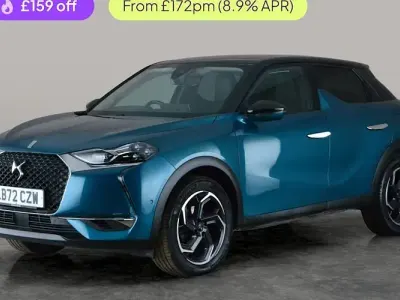 Begagnad DS Automobiles DS3 Crossback Rivoli 131 HK (96 kW) 2022 Blå SUV