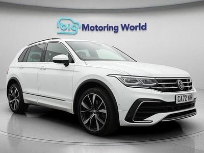Used VW Tiguan R-line 245 HP (180 kW) 2022 White SUV