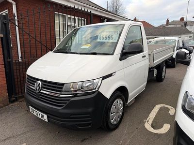 Used VW Transporter 150 HP (110 kW) 2021 White Van