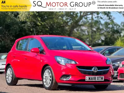Used Vauxhall Corsa 2018 Red Hatchback