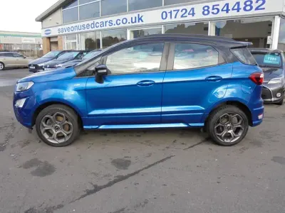 Used Ford Ecosport ST-Line 100 HP (73 kW) 2019 Blue SUV