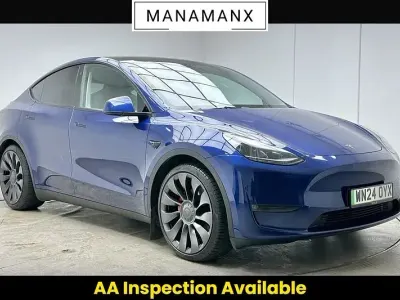 Usado Tesla Model Y Performance 392 kW (534 HP) 2024 Azul SUV