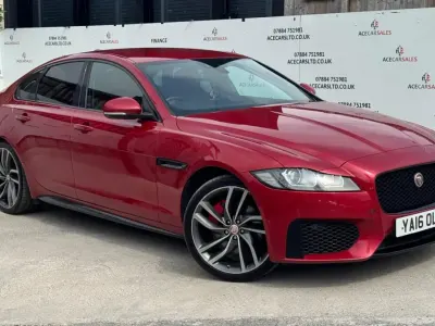 Usado Jaguar XF Supercharged 2016 Vermelho Sedan