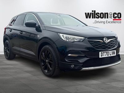 Used Vauxhall Grandland X SRi 130 HP (95 kW) 2021 Black SUV