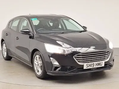 Used Ford Focus Zetec 125 HP (91 kW) 2019 Black Hatchback