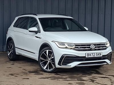 Used VW Tiguan R-line 150 HP (110 kW) 2022 White SUV