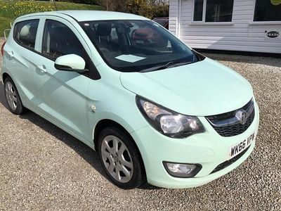 Used Vauxhall Viva 75 HP (55 kW) 2016 Green Hatchback