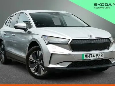 Used Skoda Enyaq iV 154 kW (210 HP) 2025 Brilliant silver metallic SUV