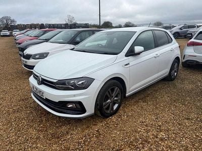 Used VW Polo R-line 95 HP (69 kW) 2020 White Hatchback