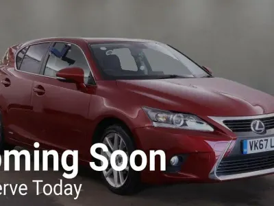 Used Lexus CT200h 2017 Red Hatchback