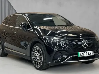 Used Mercedes EQE350 AMG line 214 kW (292 HP) 2024 Black SUV
