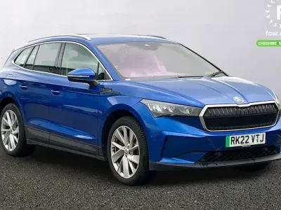 Used Skoda Enyaq iV ecoSuite 150 kW (204 HP) 2022 Blue SUV