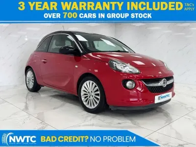 Używany Vauxhall Adam Glam 87 KM (63 kW) 2016 Czerwony Hatchback