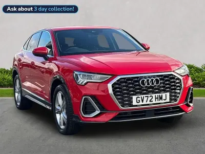 Used Audi Q3 S-Line 147 HP (108 kW) 2022 Red SUV