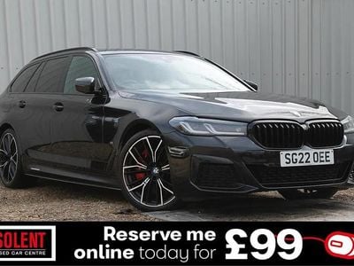 Used BMW 530 M Sport 281 HP (206 kW) 2022 Black Estate