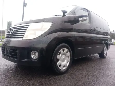 Used Nissan Elgrand 2007 Black MPV