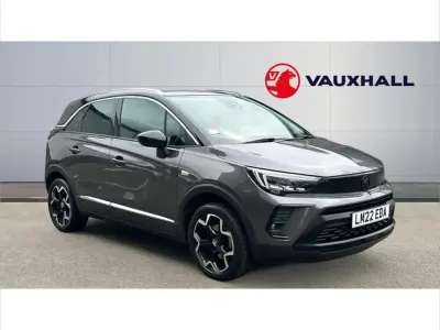Used Vauxhall Crossland Ultimate 130 HP (95 kW) 2022 Grey SUV