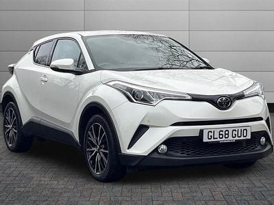 White Used 2018 Toyota C-HR SUV | £15,695 (Fair price)