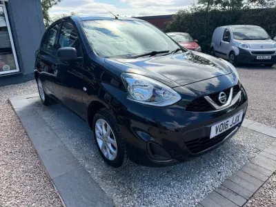 Used Nissan Micra 80 HP (58 kW) 2016 Black Hatchback