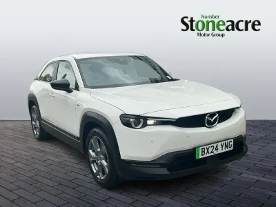 Begagnad Mazda MX30 Prime-Line 106 kW (145 HK) 2024 Vit SUV