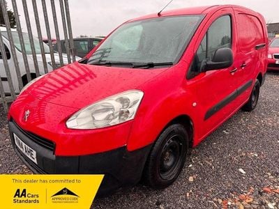 Red Used 2014 Peugeot Partner S MPV | £3,795 (Fair price)
