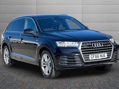 Used Audi Q7 S-Line 272 HP (200 kW) 2016 Black SUV