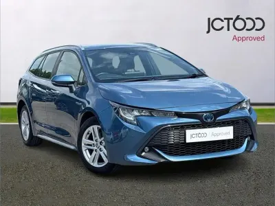 Used Toyota Corolla 122 HP (89 kW) 2021 Blue Estate