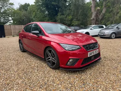 Używany Seat Ibiza FR Sport 115 KM (84 kW) 2020 Czerwony Hatchback