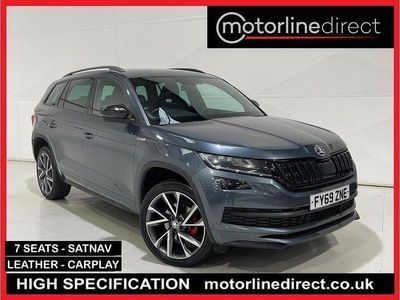 Grey Used 2019 Skoda Kodiaq SportLine SUV | £22,475 (Expensive)
