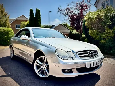 Used Mercedes CLK220 Avantgarde 2005 Silver Coupe