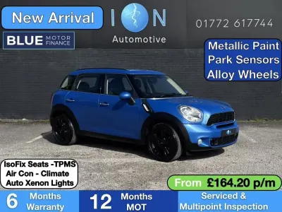 Used Mini Cooper S Chili 184 HP (135 kW) 2014 Blue Hatchback