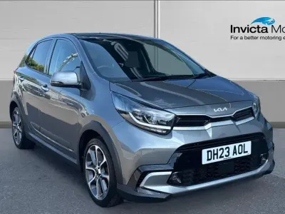 Used Kia Picanto X-Line 66 HP (48 kW) 2023 Grey Hatchback