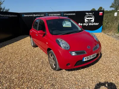 Used Nissan Micra Acenta 2009 Red Hatchback