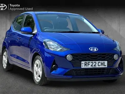 Used Hyundai i10 SE 84 HP (61 kW) 2022 Blue Hatchback