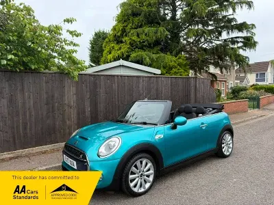 Used Mini Cooper S Cabriolet 2017 Turquoise Cabriolet