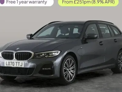Used BMW 330e M Sport 292 HP (214 kW) 2021 Grey Estate