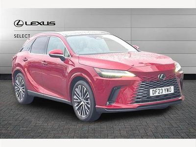 Used Lexus RX350h 250 HP (183 kW) 2023 Mesa red SUV