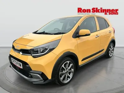 Used Kia Picanto X-Line 2024 Yellow Hatchback