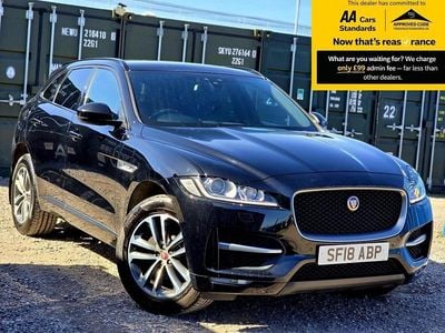 Used Jaguar F-Pace R-Sport 180 HP (132 kW) 2018 Black SUV