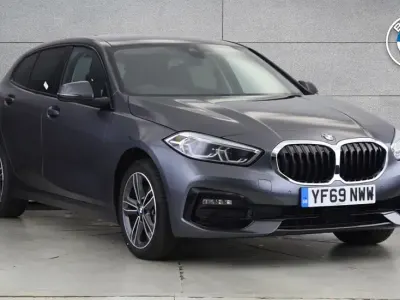 Used BMW 118 Sport Line 138 HP (101 kW) 2019 Grey Hatchback