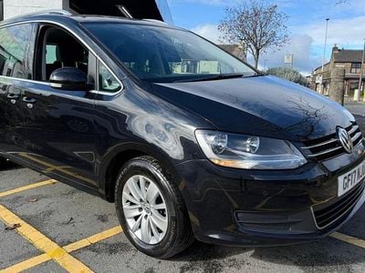 Black Used 2017 VW Sharan SE MPV | £10,795 (Fair price)