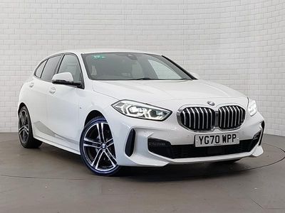 Usado BMW 118 M Sport 140 HP (102 kW) 2020 Branco Citadino