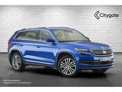 Używany Skoda Kodiaq LAURIN & KLEMENT 110 KM (80 kW) 2021 Niebieski SUV