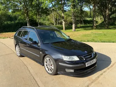 Used Saab 9-3 Aero 275 HP (202 kW) 2006 Black Estate