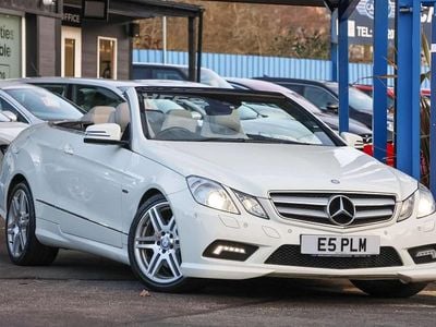 White Used 2010 Mercedes E250 Cabriolet | £6,991 (Fair price)