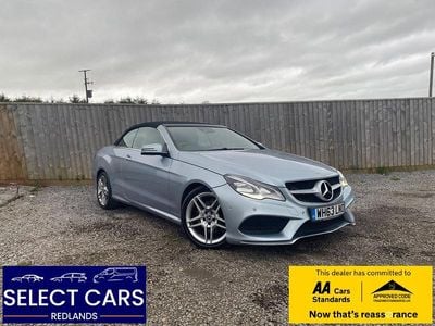 Used Mercedes E350 AMG 2013 Silver Cabriolet